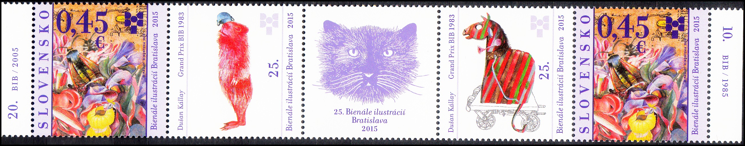 Bienále ilustrací Bratislava 2015 (MV - Z+K6+K7+K8+Z)