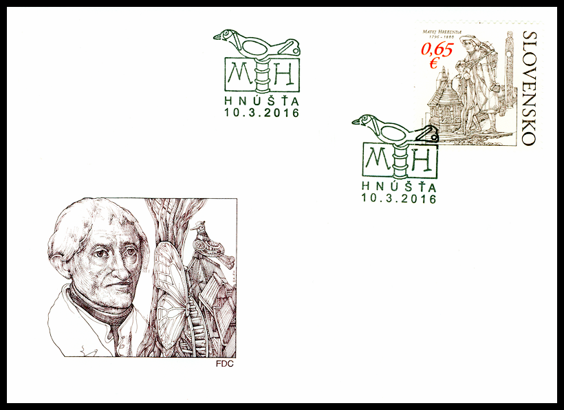 FDC - Osobnosti - Matej Hrebenda (1796 - 1880)