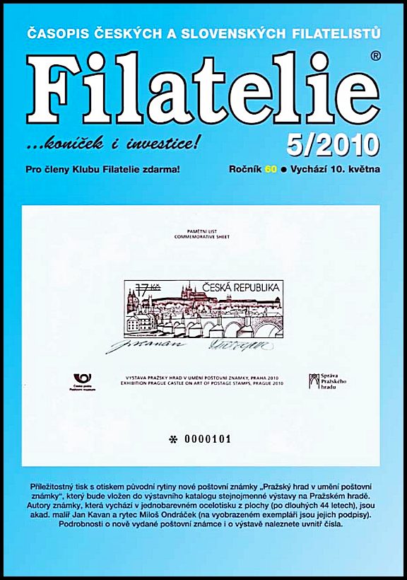 Časopis Filatelie 5 / 2010