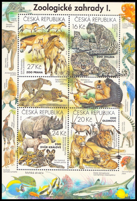 Ochrana přírody - Zoologické zahrady I. (aršík)