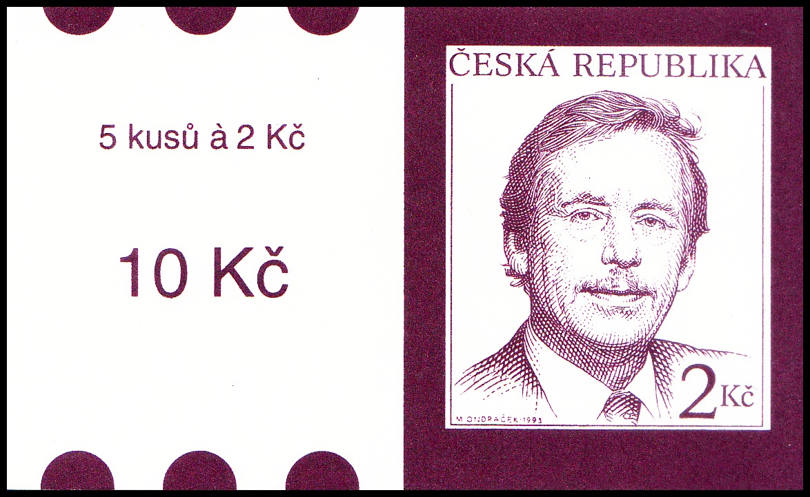 Prezident Václav Havel (známkový sešítek ZS 3)