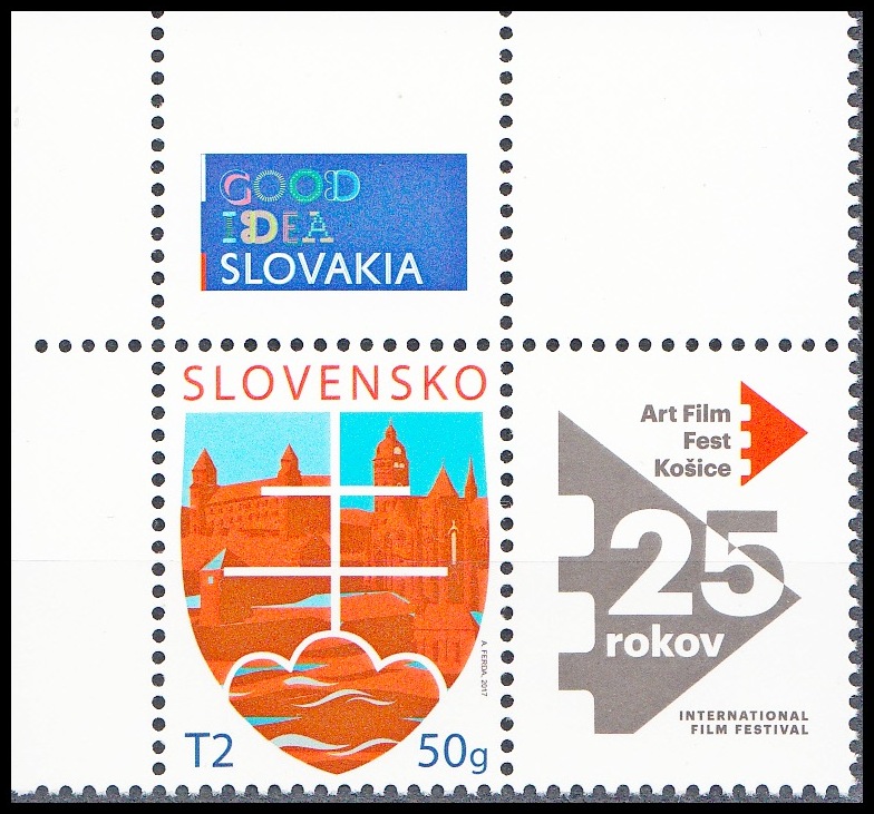 Státní motiv (s horním modrým okrajem - GOOD IDEA SLOVAKIA + KP)