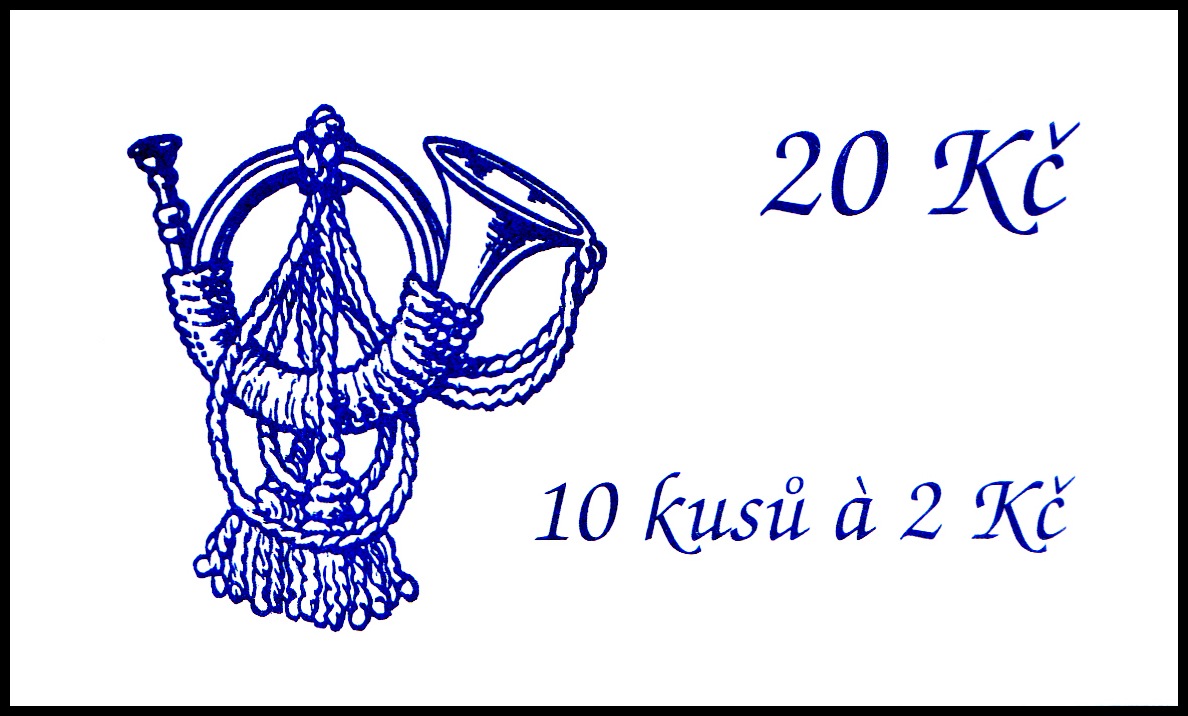 Historická poštovní trubka  (známkový sešítek ZS 15)