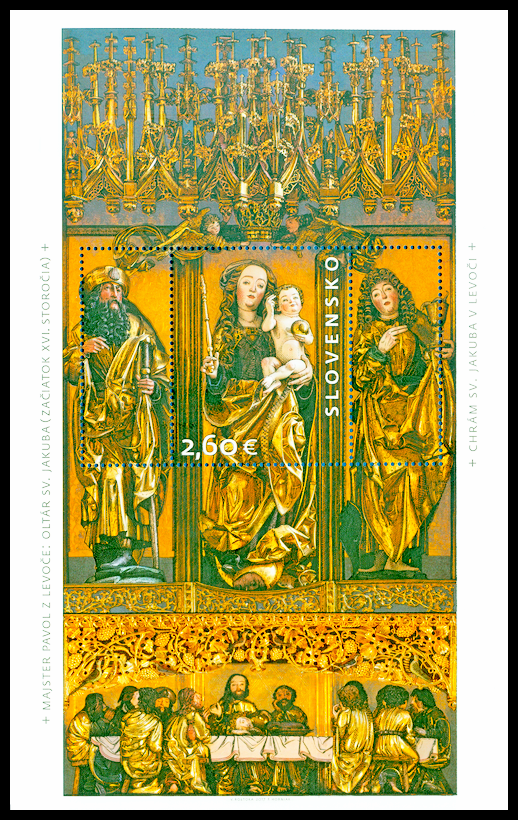 Umění 2017 - Oltář sv. Jakuba v Chrámě sv. Jakuba v Levoči (1508 - 1517) (aršík)