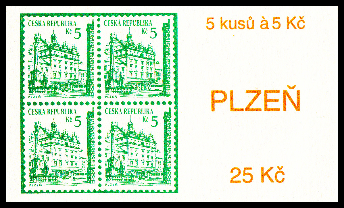 Plzeň (známkový sešítek ZS 10) 