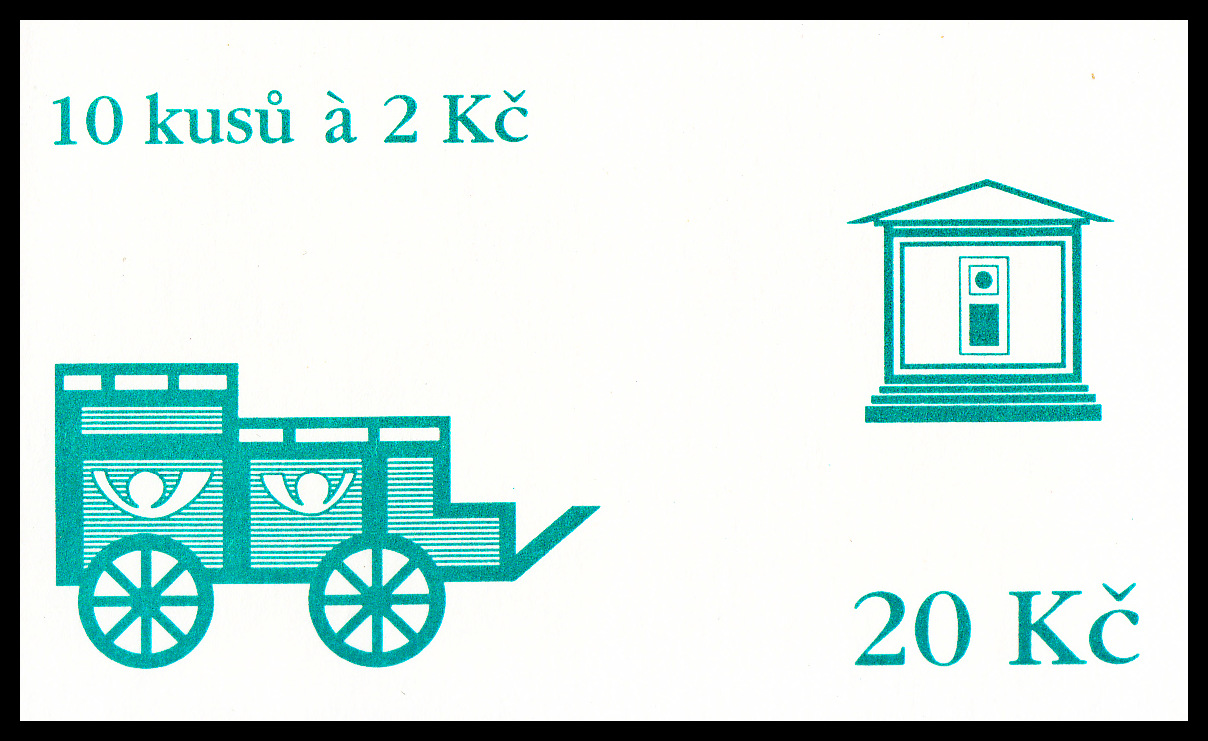 Poštovní vůz  (známkový sešítek ZS 17)