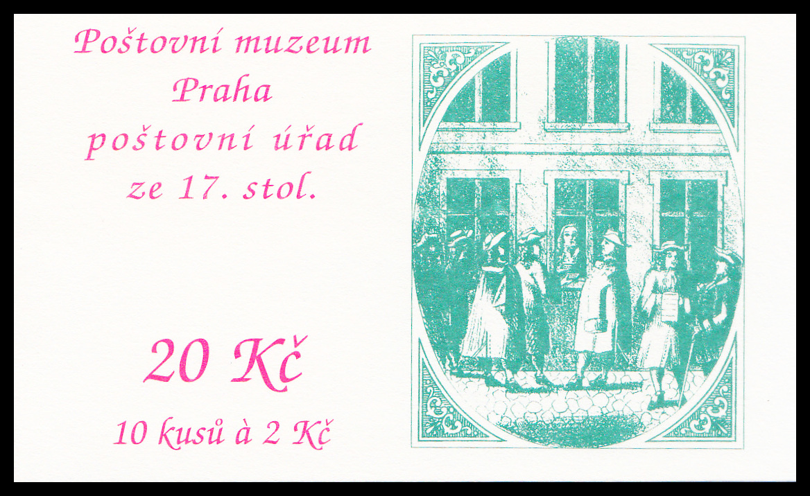 Historický poštovní úřad  (známkový sešítek ZS 25)