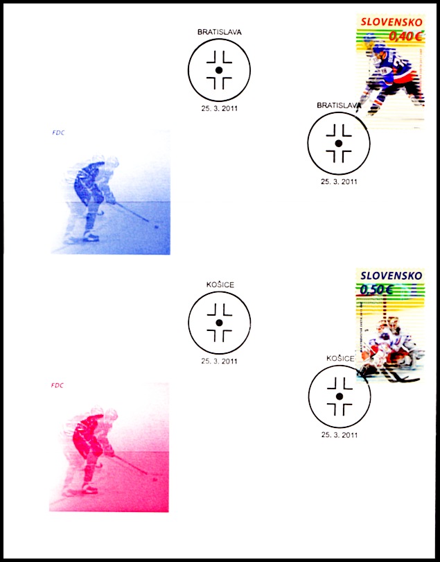 FDC - Mistrovství světa v ledním hokeji 