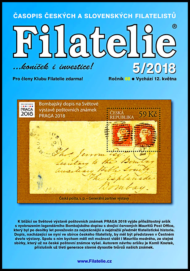 Časopis  Filatelie 5 / 2018