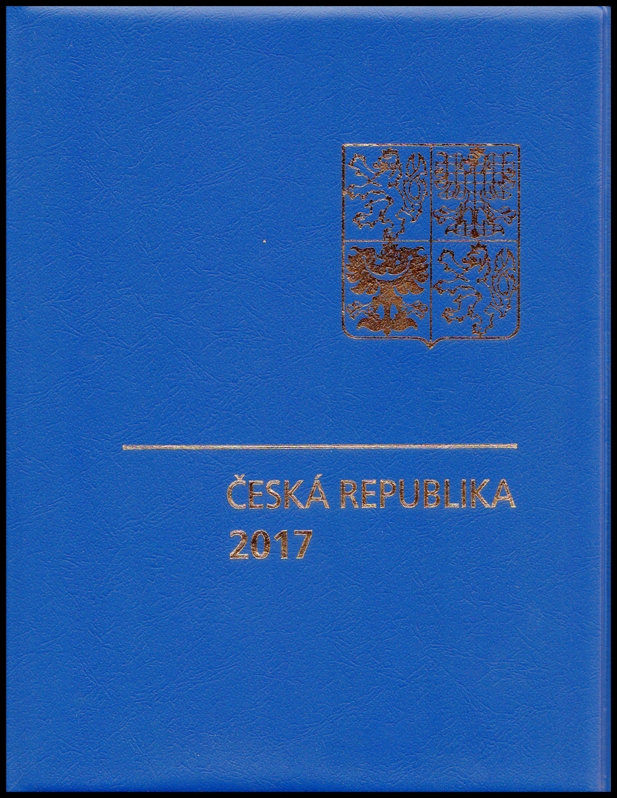 Česká republika 2017 (ročníkové album s černotiskem)