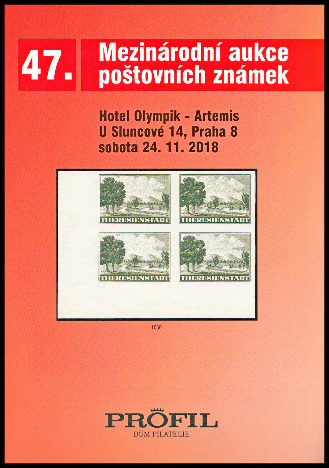 47. Aukce poštovních známek - Profil
