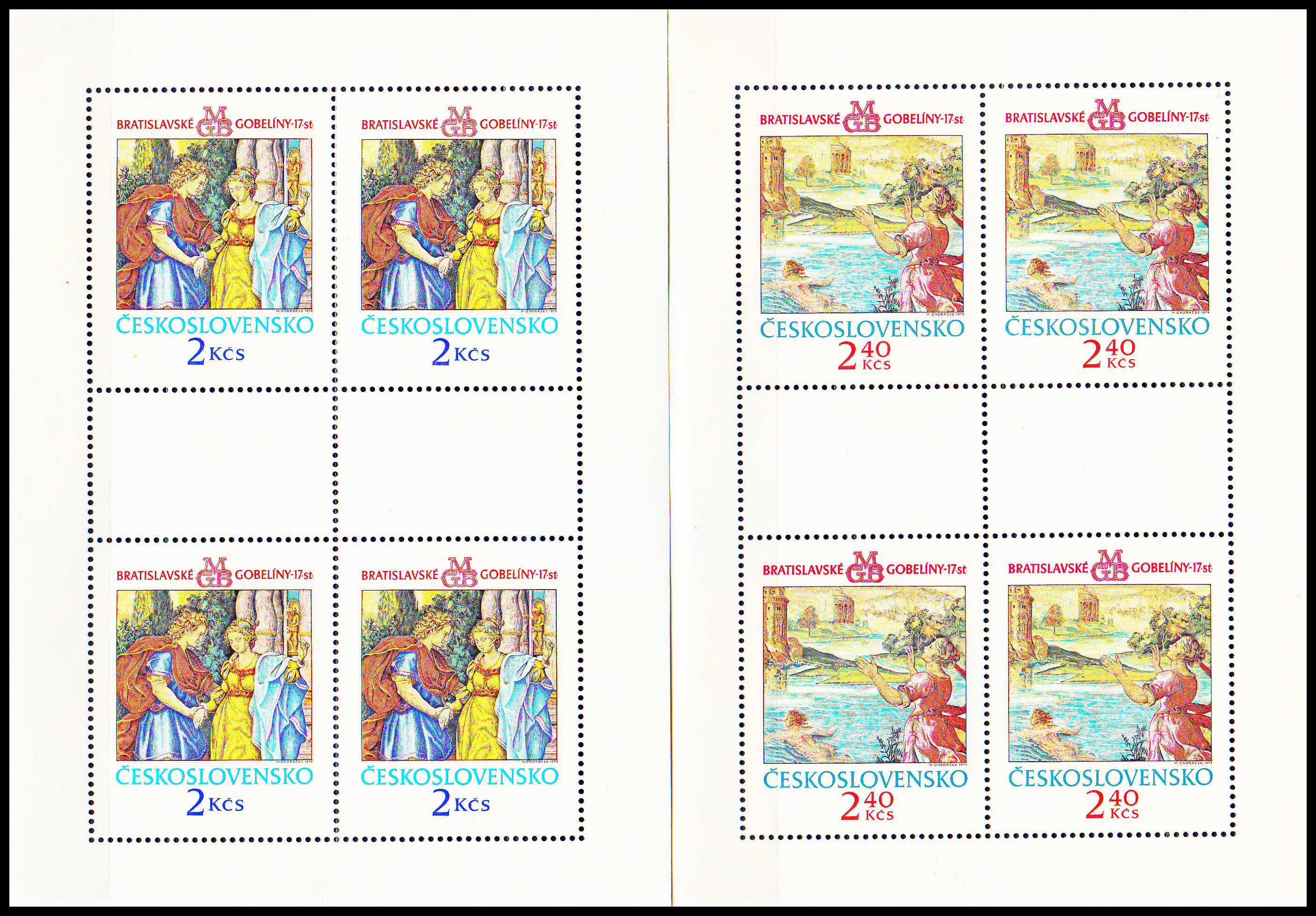 Bratislavské gobelíny 1974  - TL