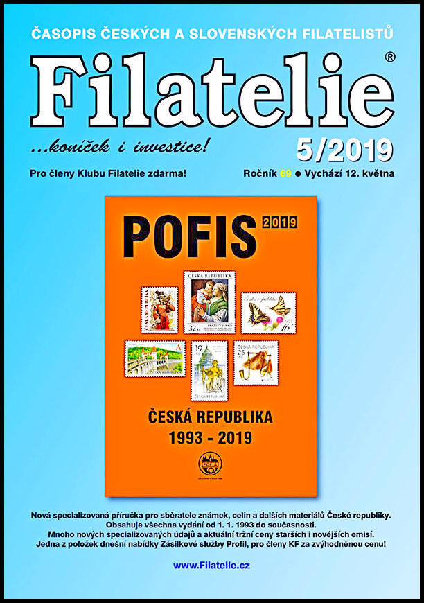 Časopis  Filatelie 5 / 2019