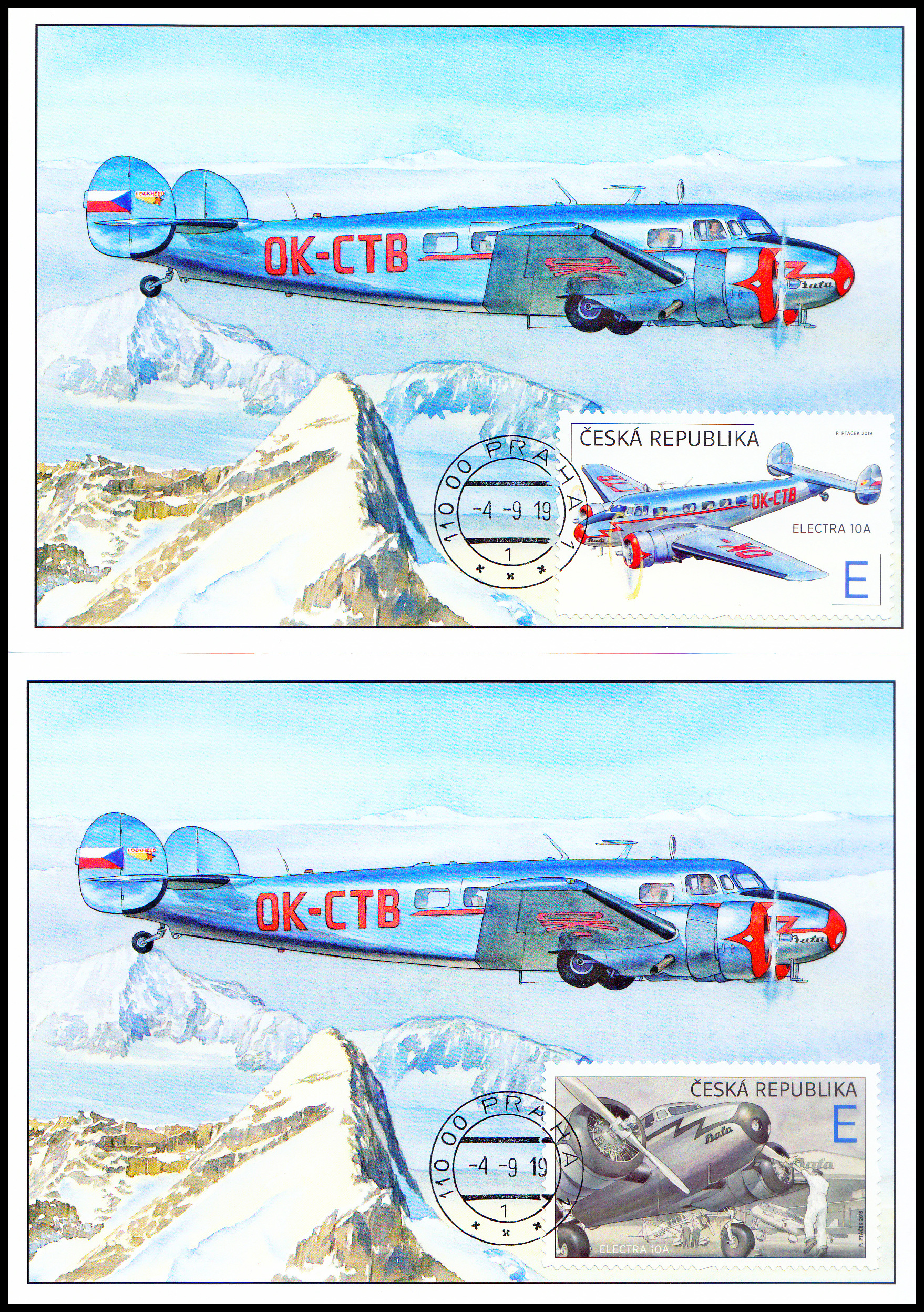 Cartes maximum (Z) - Svět v oblacích - Electra 10A 