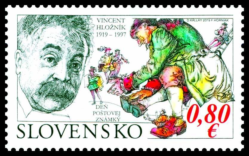 Den poštovní známky 2019: Vincent Hložník (1919 - 1997)