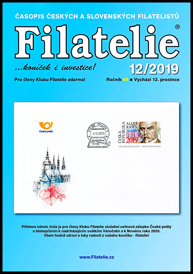 Časopis  Filatelie 12 / 2019 