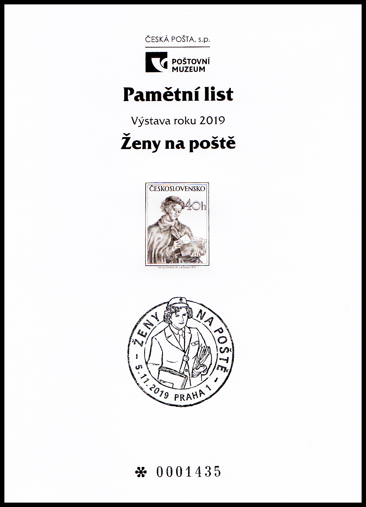 101.výročí založení PM - Ženy na poště