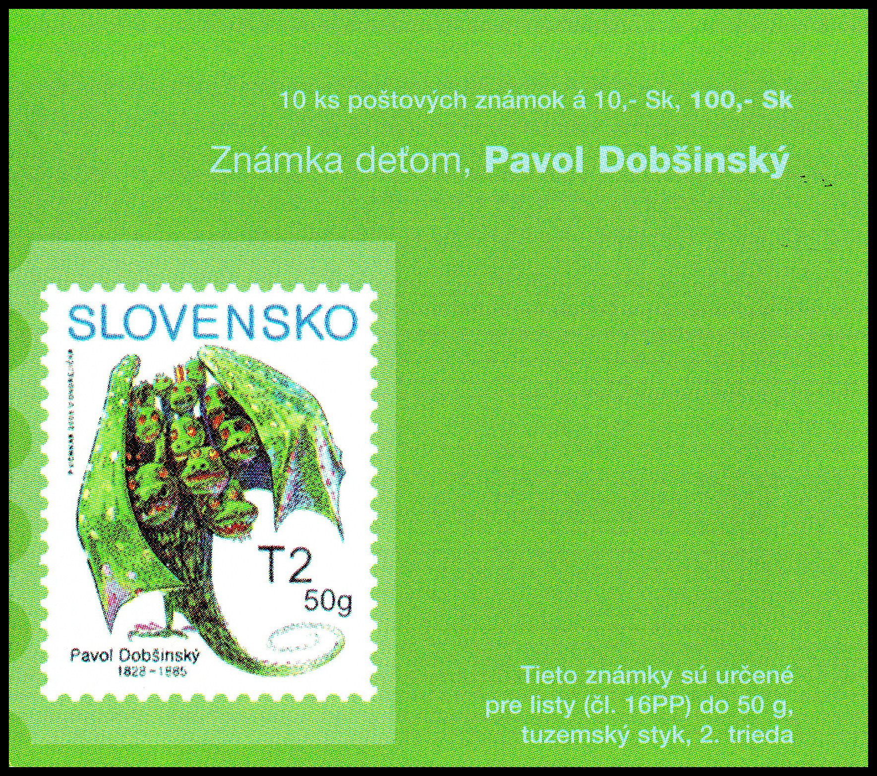 Dětem - P. Dobšinský (známkový sešítek ZS 61)