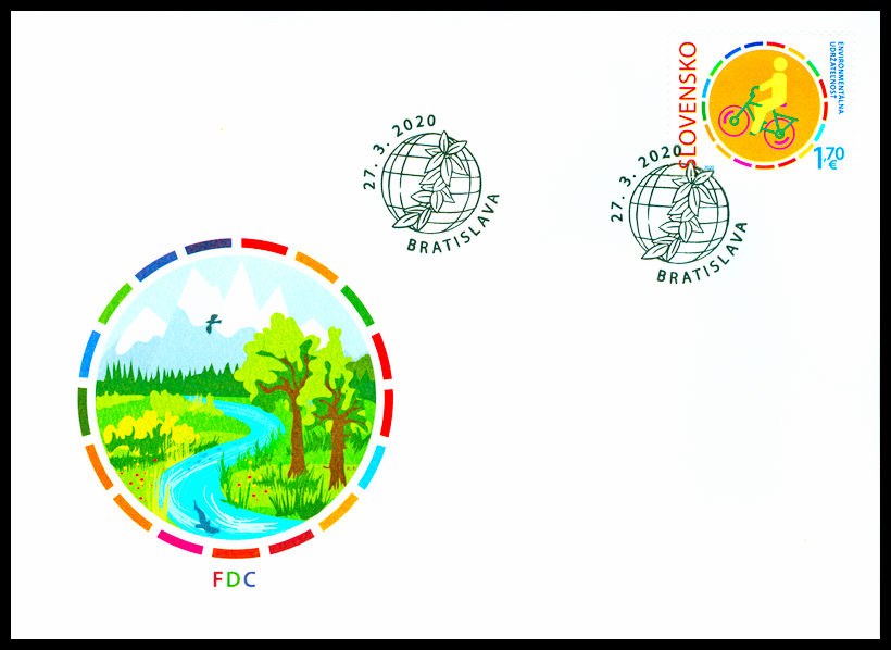 FDC - Společné vydání s Itálií: MILANOFIL 2020 - ACT NOW (SR)