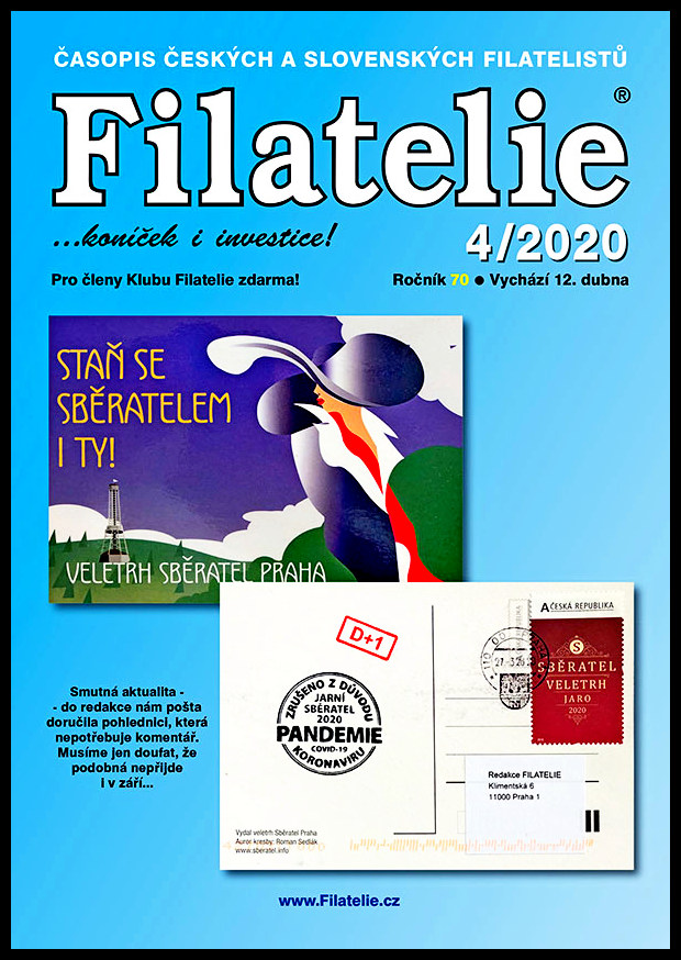 Časopis  Filatelie 4 / 2020