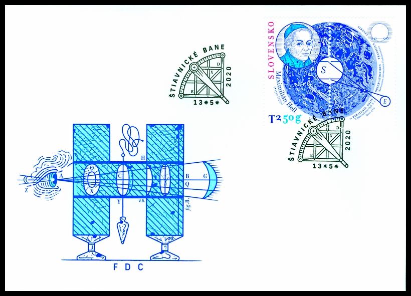 FDC - Osobnosti - Maximilián Hell (1720 – 1792)