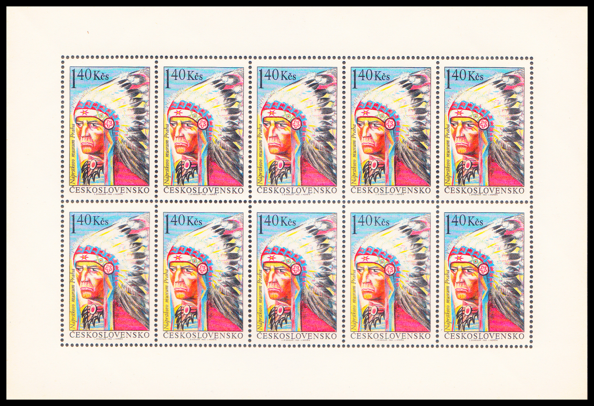 Indiáni Severní Ameriky (indián kmene Dakotů) - TL