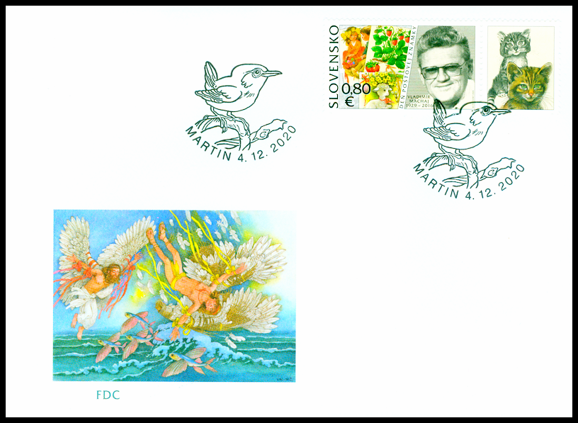 FDC - Den poštovní známky 2020: Vladimír Machaj (1929 – 2016)