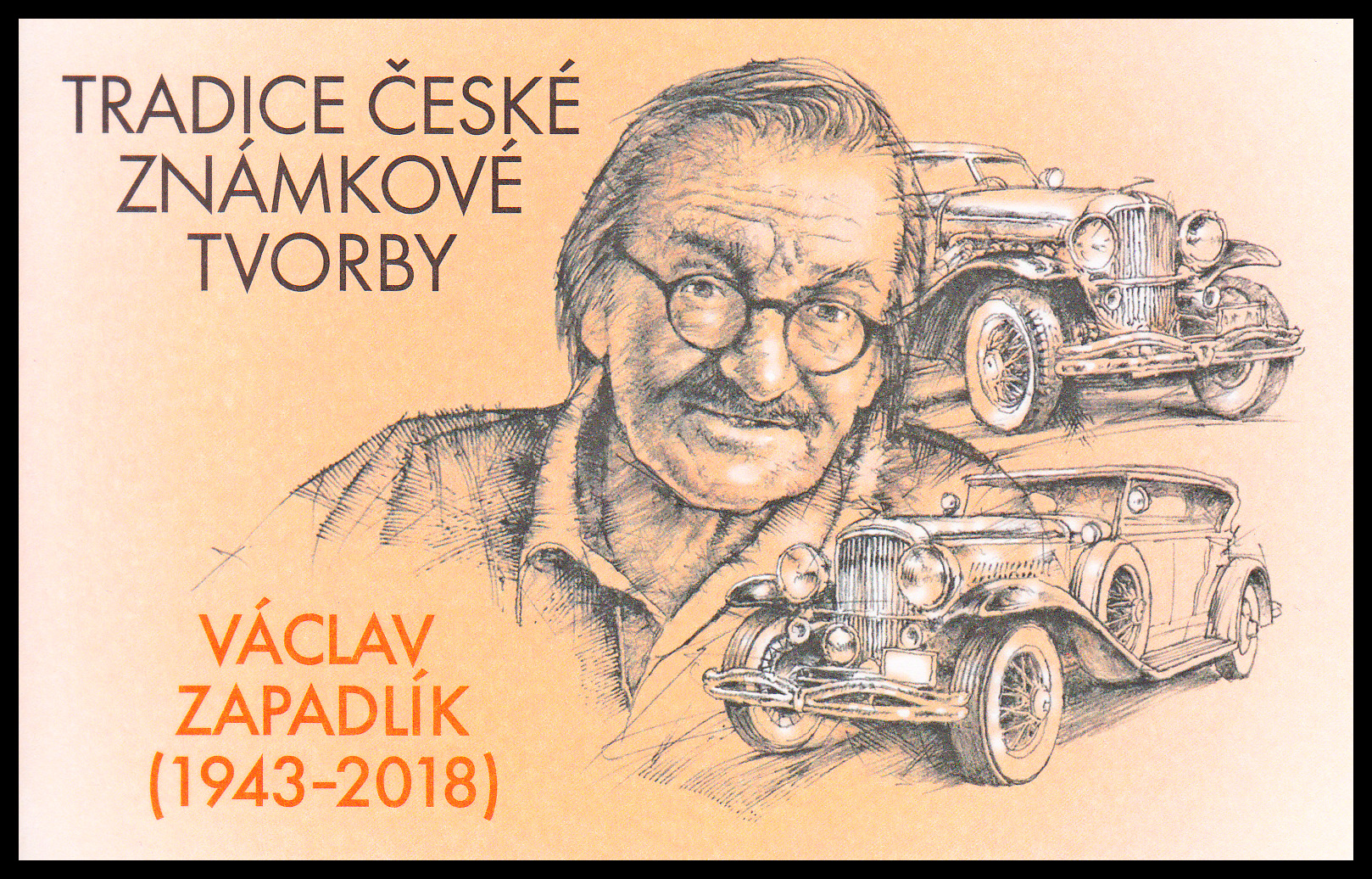 Tradice české známkové tvorby 2021 -  Václav Zapadlík (známkový sešítek)