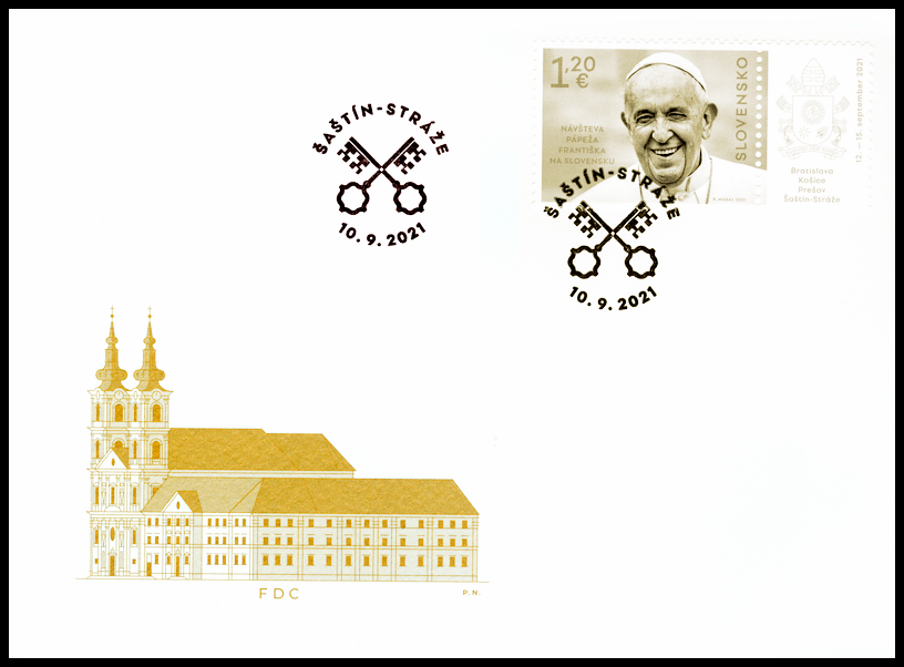 FDC - Návštěva papeže Františka na Slovensku 
