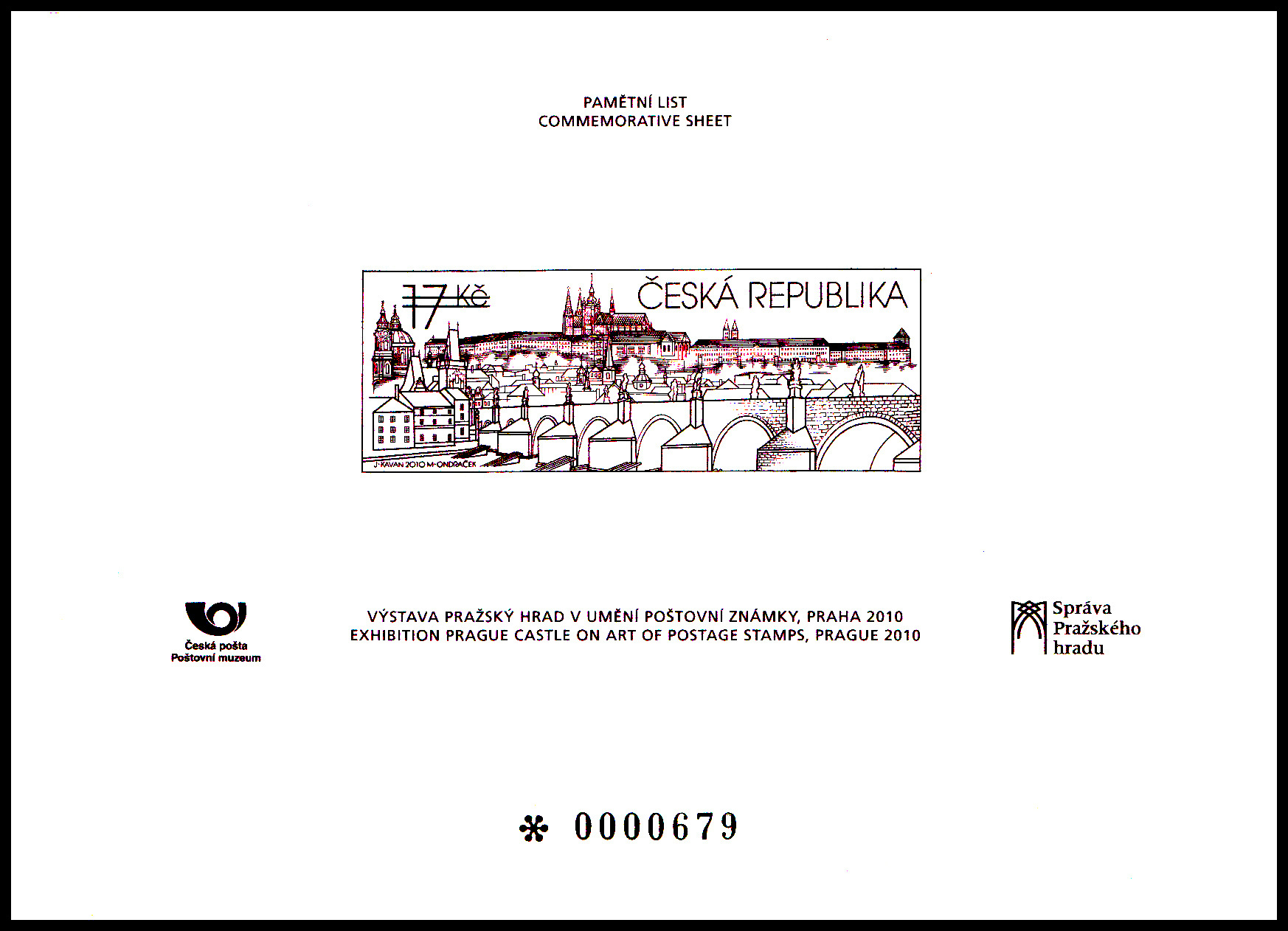 Černotisk - Pražský hrad (příloha výstavního katalogu)