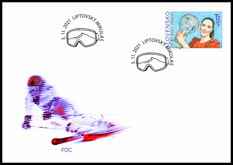 FDC - Petra Vlhová - Světový pohár v alpském lyžování 2020/21 