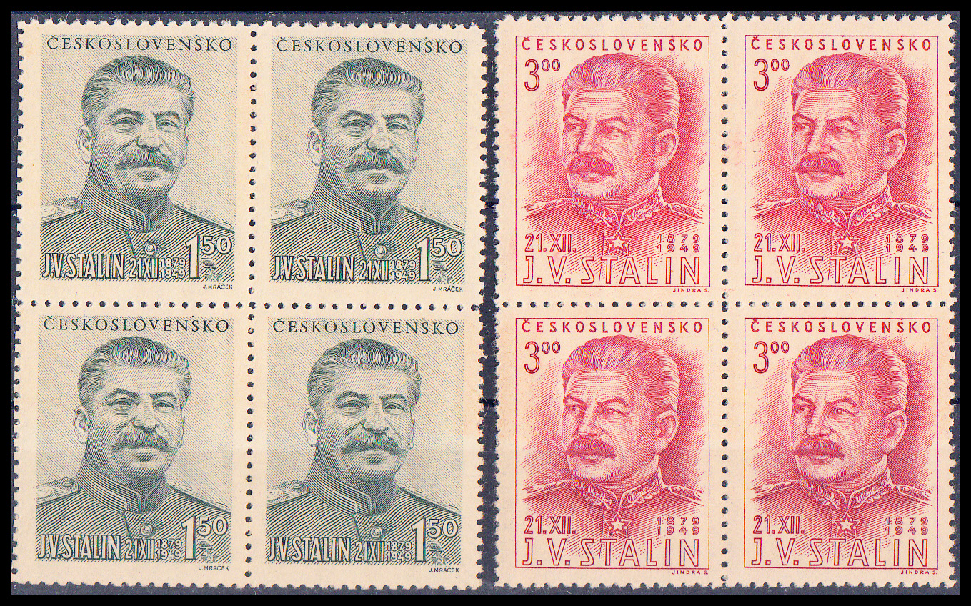 J.V.Stalin (čtyřbloky)
