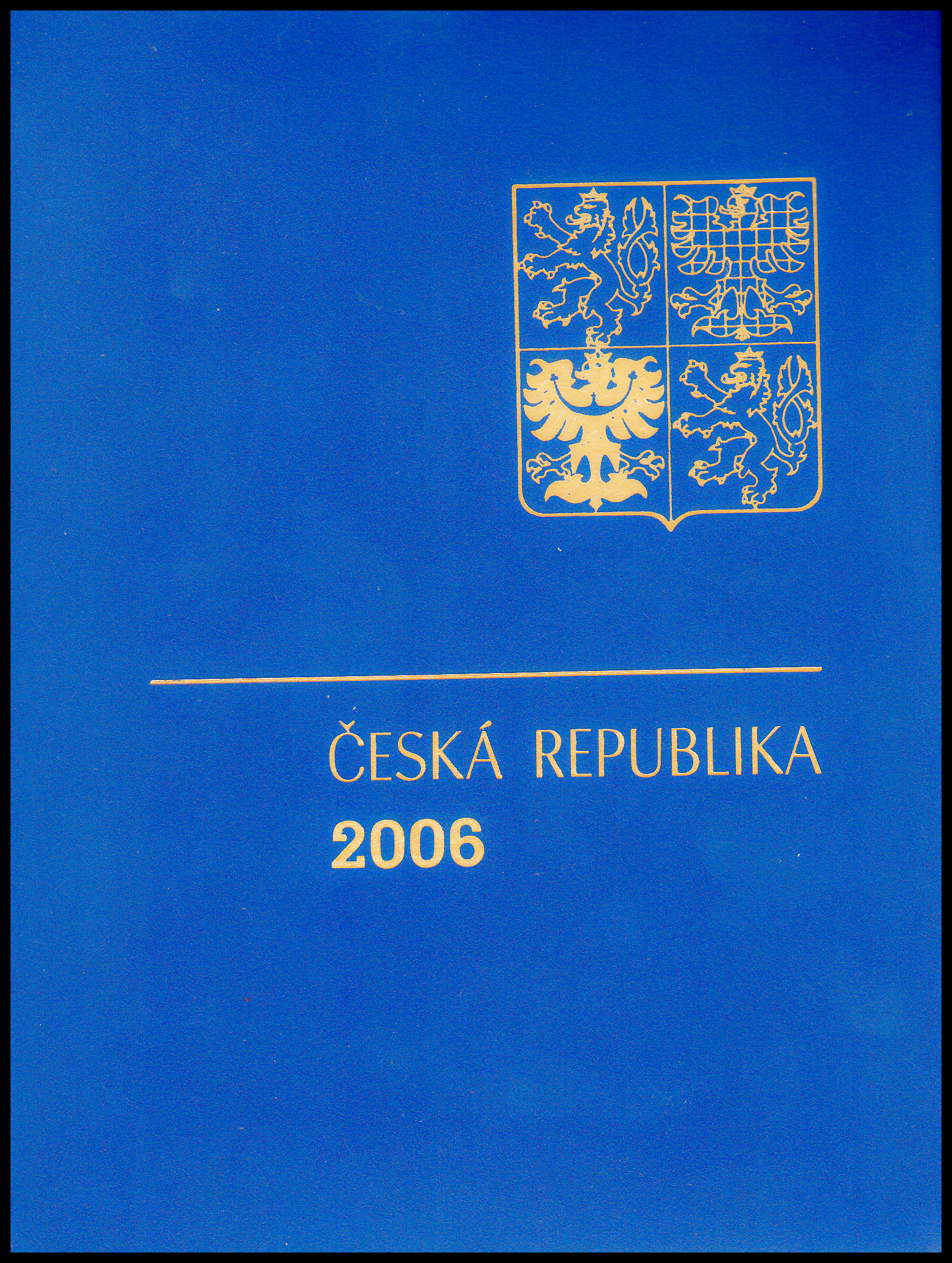 Česká republika 2006 (ročníkové album s černotiskem)