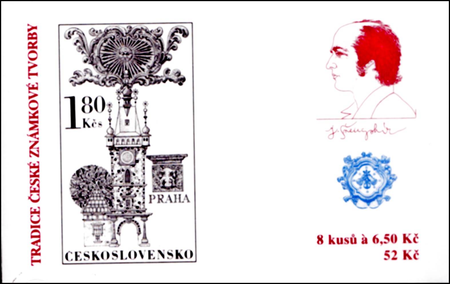 Tradice české známkové tvorby 2004 (známkový sešítek)