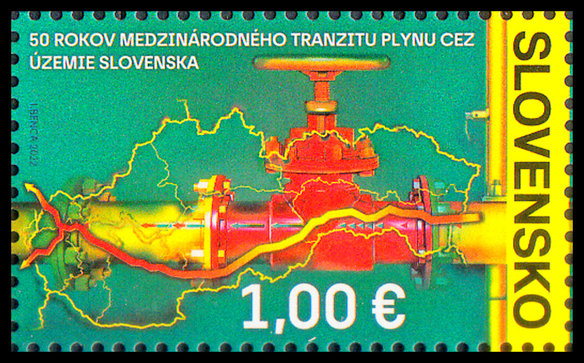 50. výročí spuštění mezinárodního tranzitu plynu přes území Slovenska