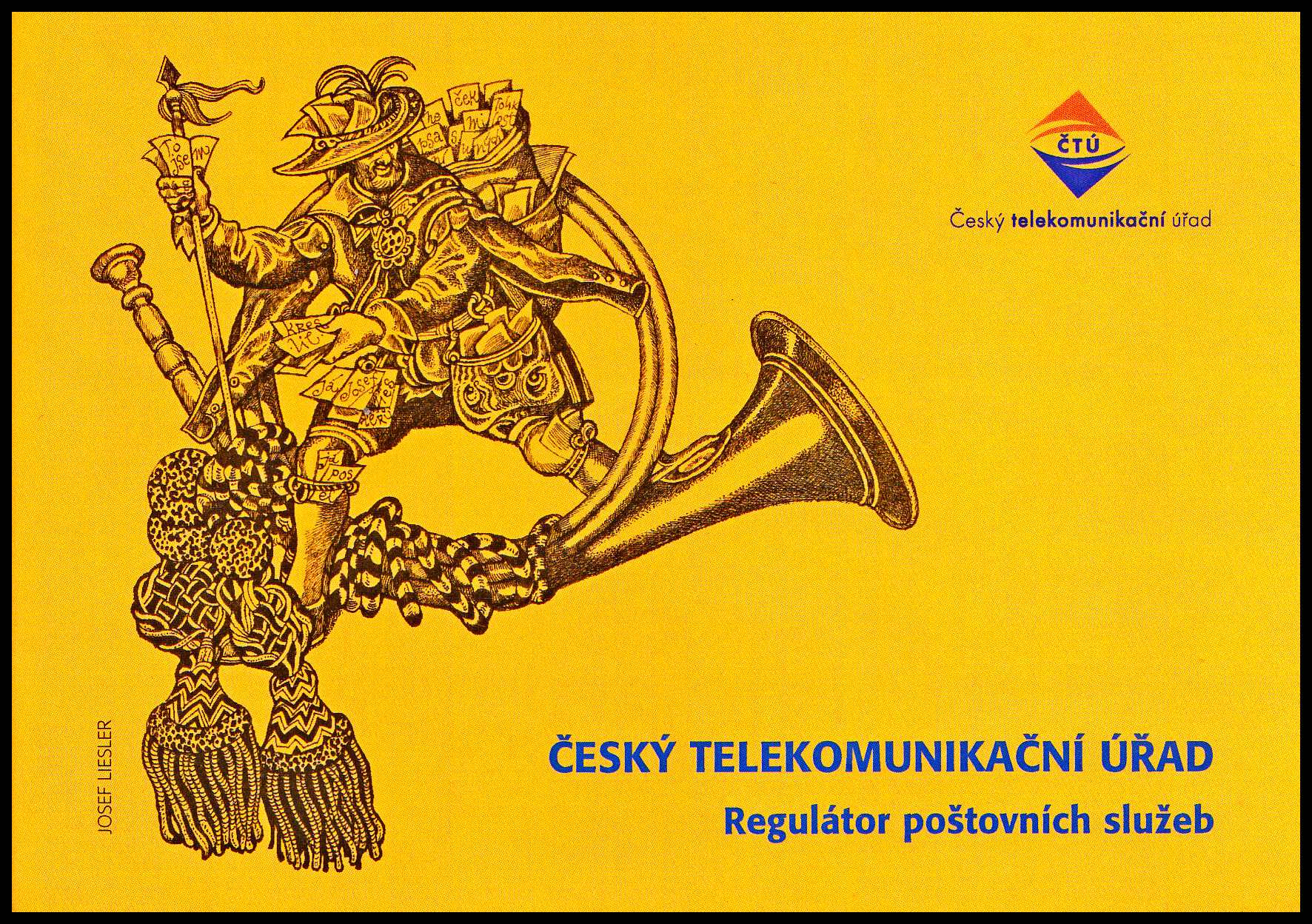 Český telekomunikační úřad - ZS ČTU4 (Regulátor poštovních služeb - zn. sešítek)