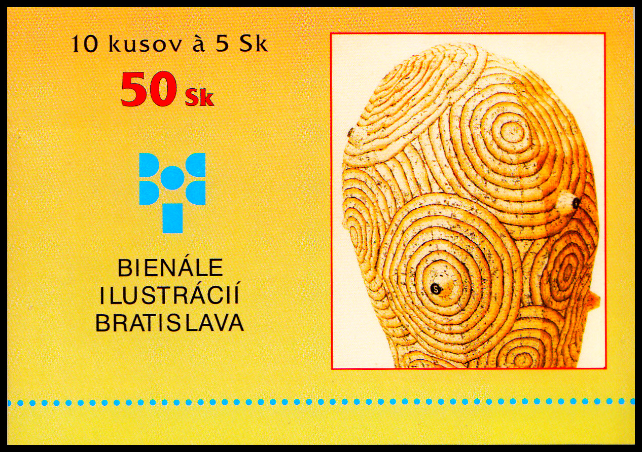 Bienále ilustrací Bratislava 1999 (známkový sešítek ZS 32) 