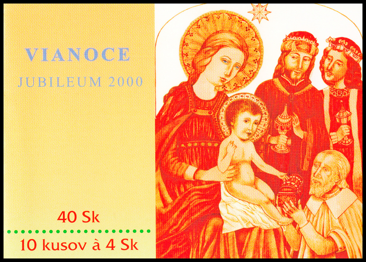 Vánoce - Jubileum 2000 (známkový sešítek ZS 37) 