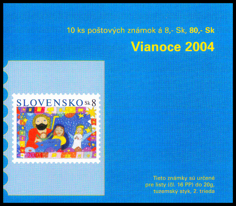 Vánoce 2004 (známkový sešítek ZS 50) 