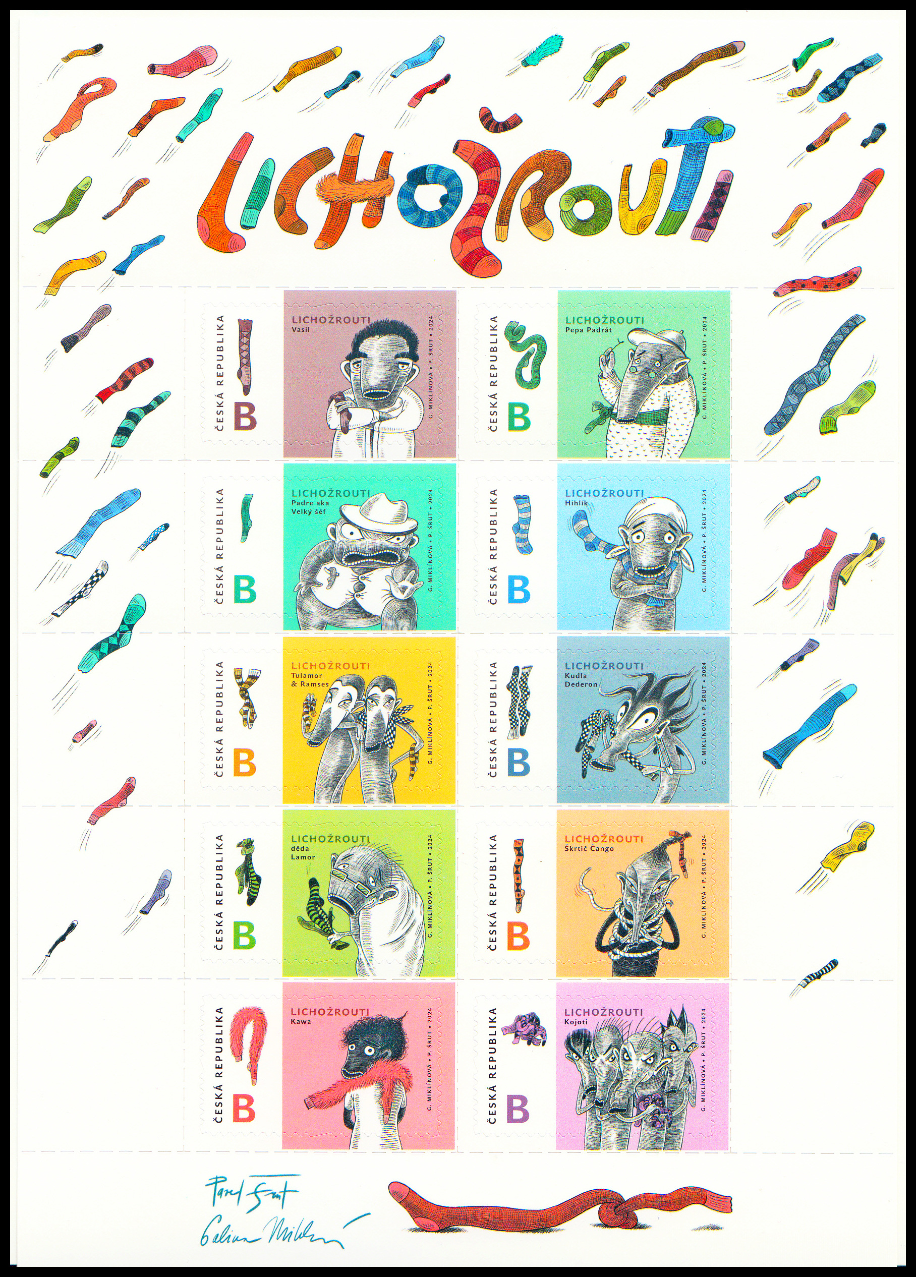 Dětem - Lichožrouti (aršík)