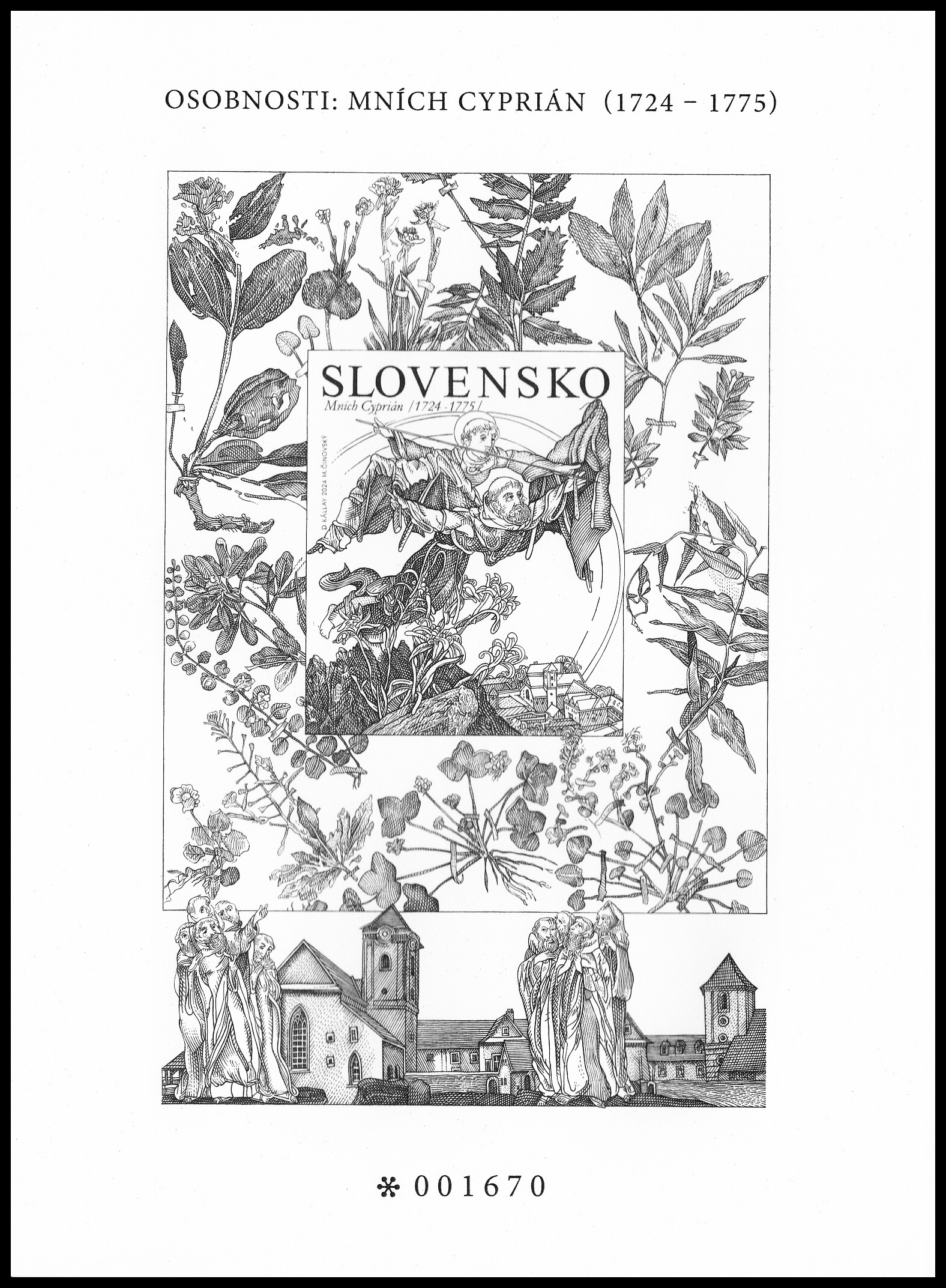 Černotisk - Osobnosti - Mnich Cyprián 1724-1775 