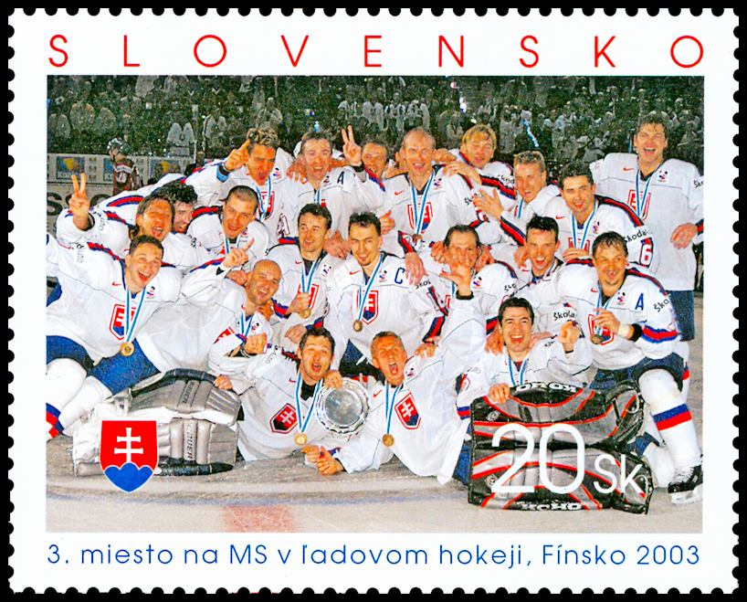 3. místo na MS v ledním hokeji, Finsko 2003