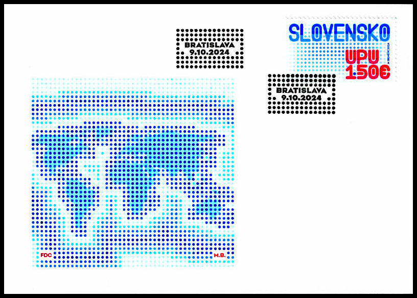 FDC - 150. výročí Světové poštovní unie