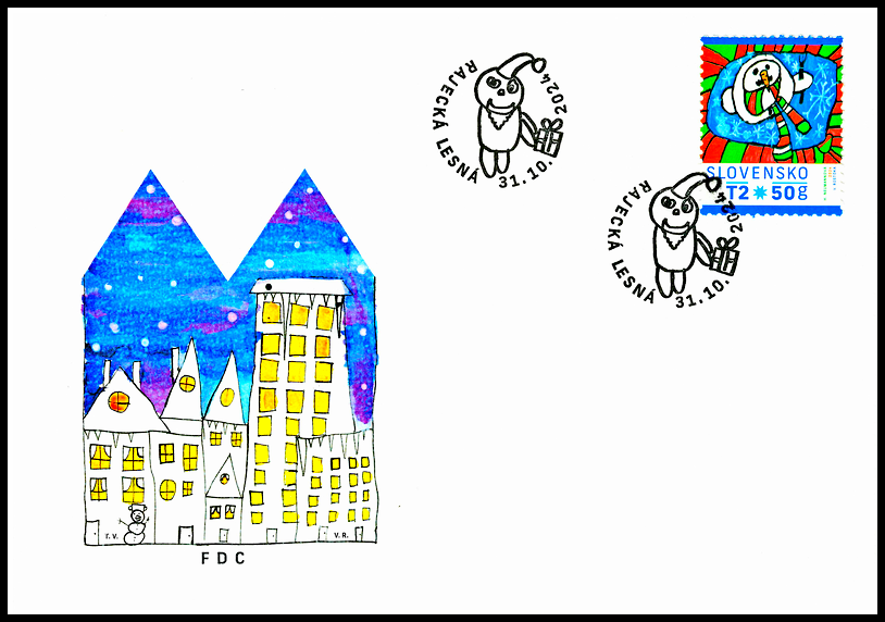 FDC - Vánoční pošta 2024