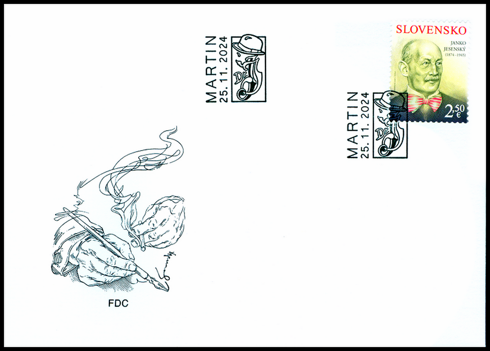 FDC - Osobnosti - Janko Jesenský (1874 – 1945) 