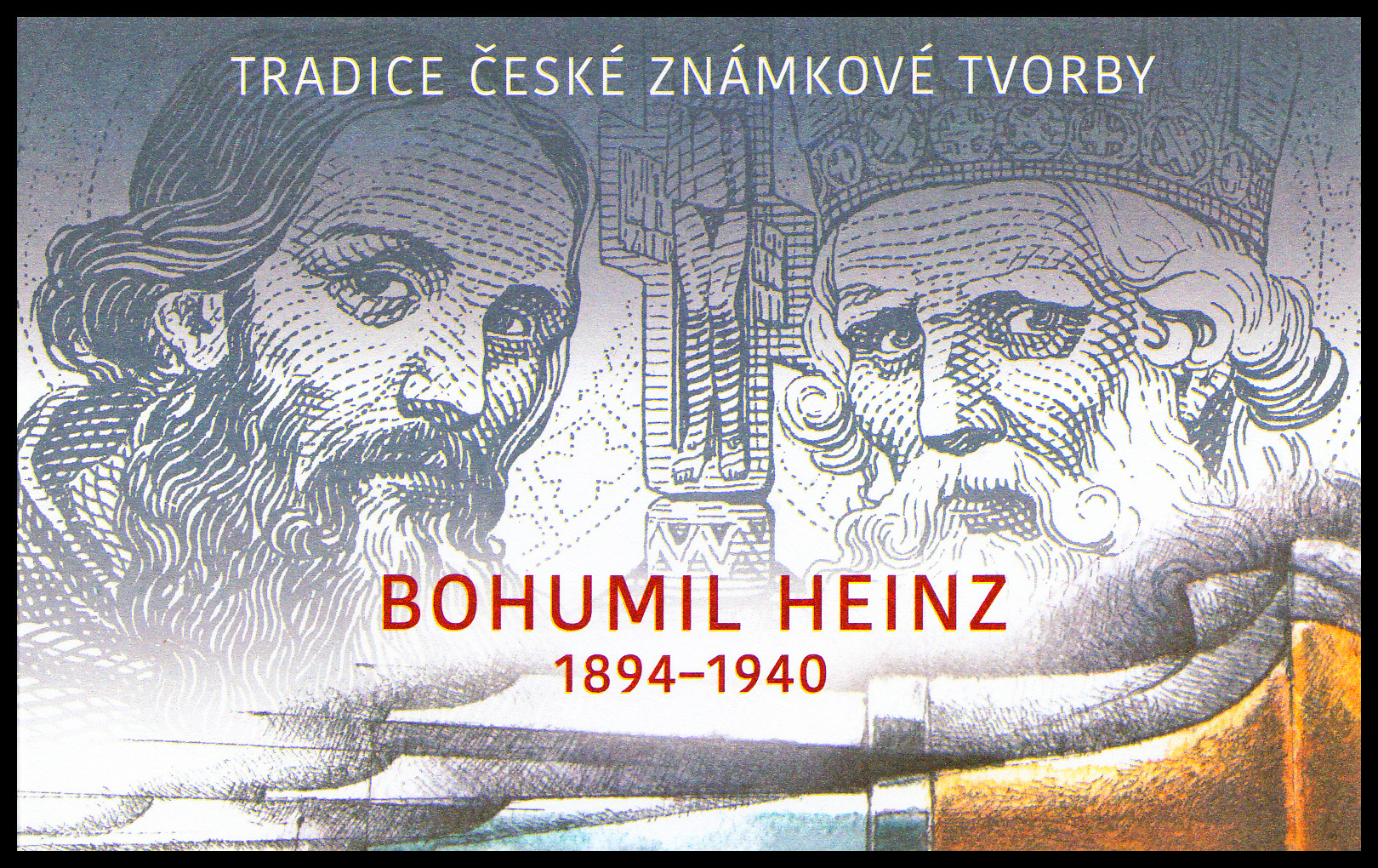 Tradice české známkové tvorby 2025 -  Bohumil Heinz (známkový sešítek) 