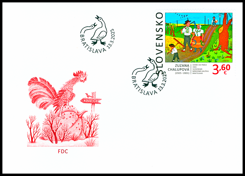 FDC - Insitní umění z Kovačice ve Vojvodině