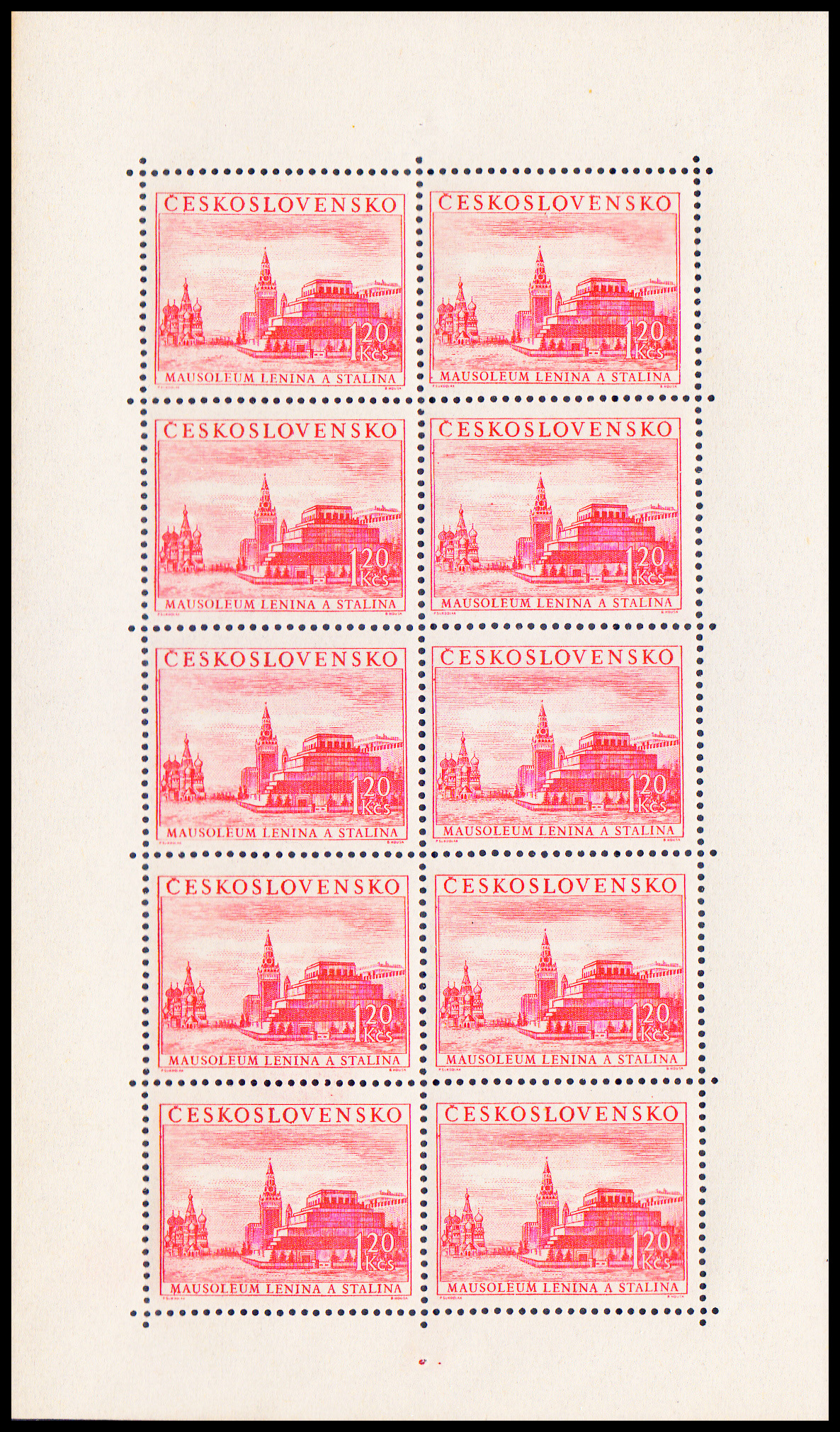 Mauzoleum V.I.Lenina a J.V.Stalina - TL