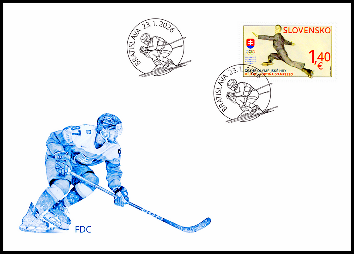 FDC - Sport - Zimní olympijské a paralympijské hry v Miláně a Cortině d’Ampezzo