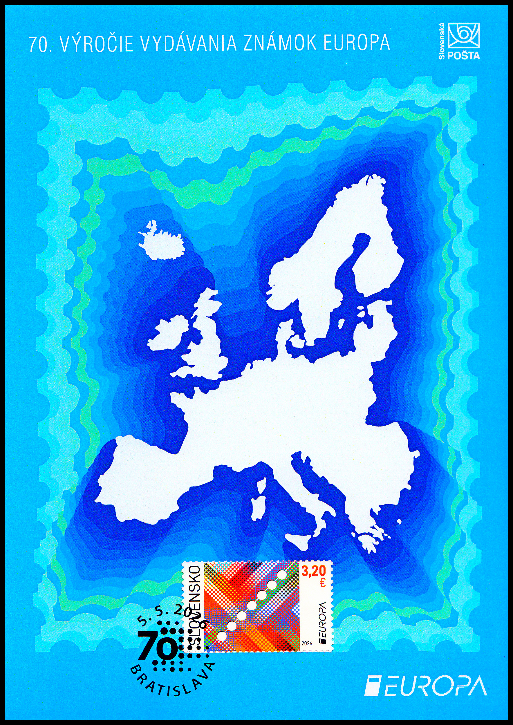 NL - (SR)  EUROPA 2026: 70. výročí vydání známek EUROPA